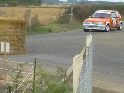 Rallye de Saint Germain la campagne 2010 ES1 suite