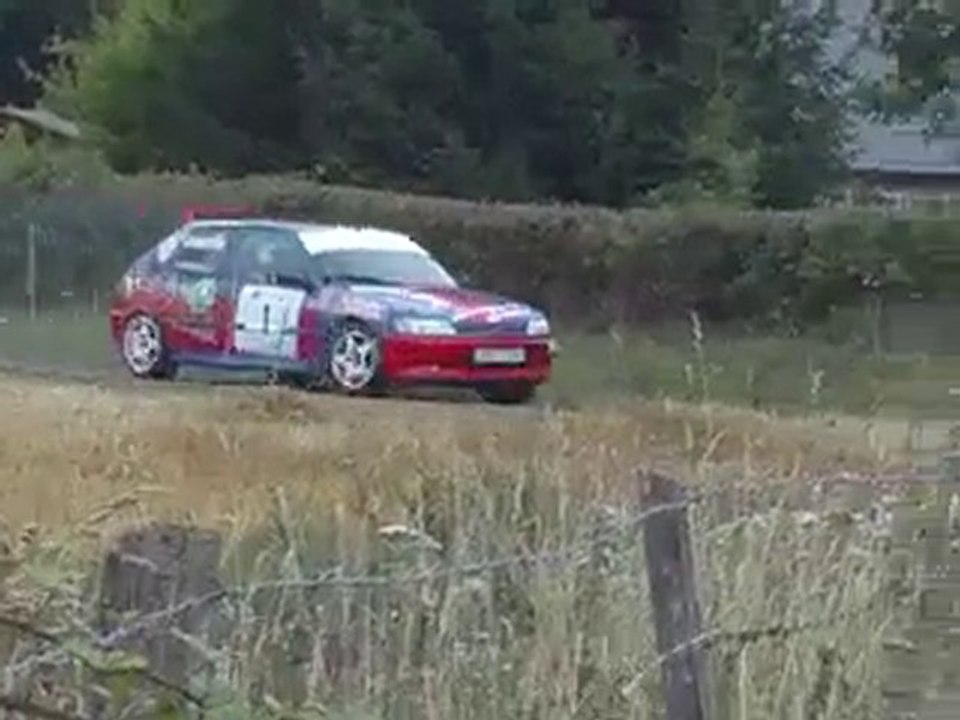 Rallye de Saint Germain la campagne 2010 ES3