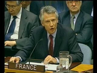 Discours de Dominique de Villepin à l'ONU - 14 février 2003