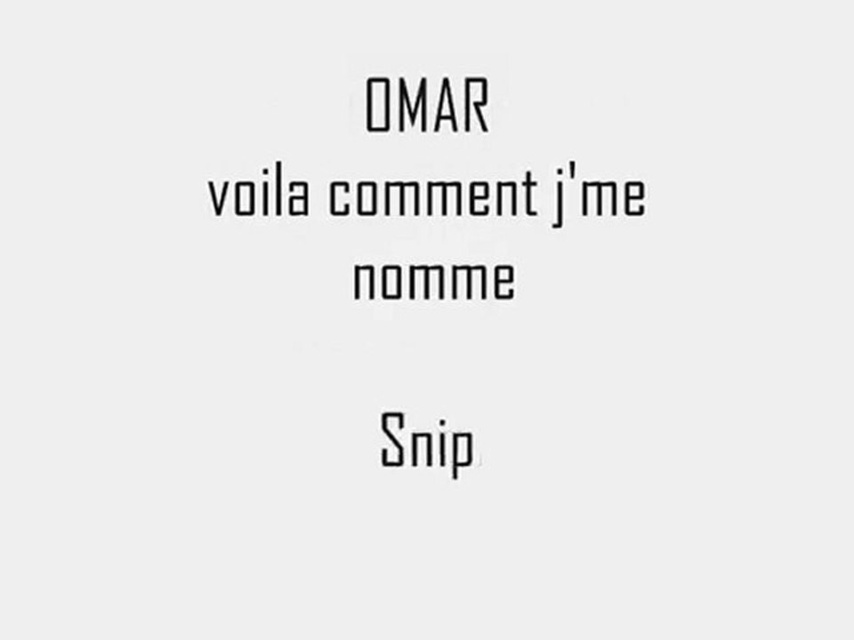 Par amour des nôtres- Omar (l'S-team) feat Samia-2010