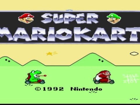 Rétrotest - Super mario kart (SNES)
