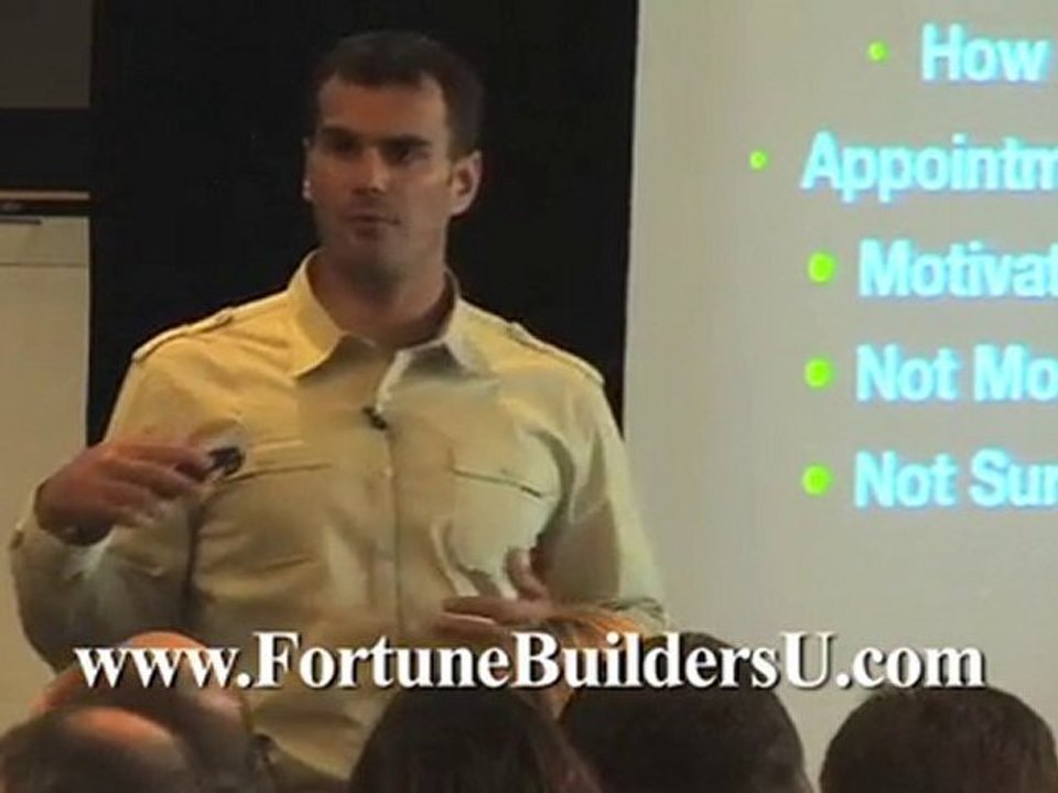Meeting With Real Estate Sellers