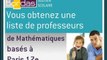 Cours particulier Mathématiques - Paris 17e