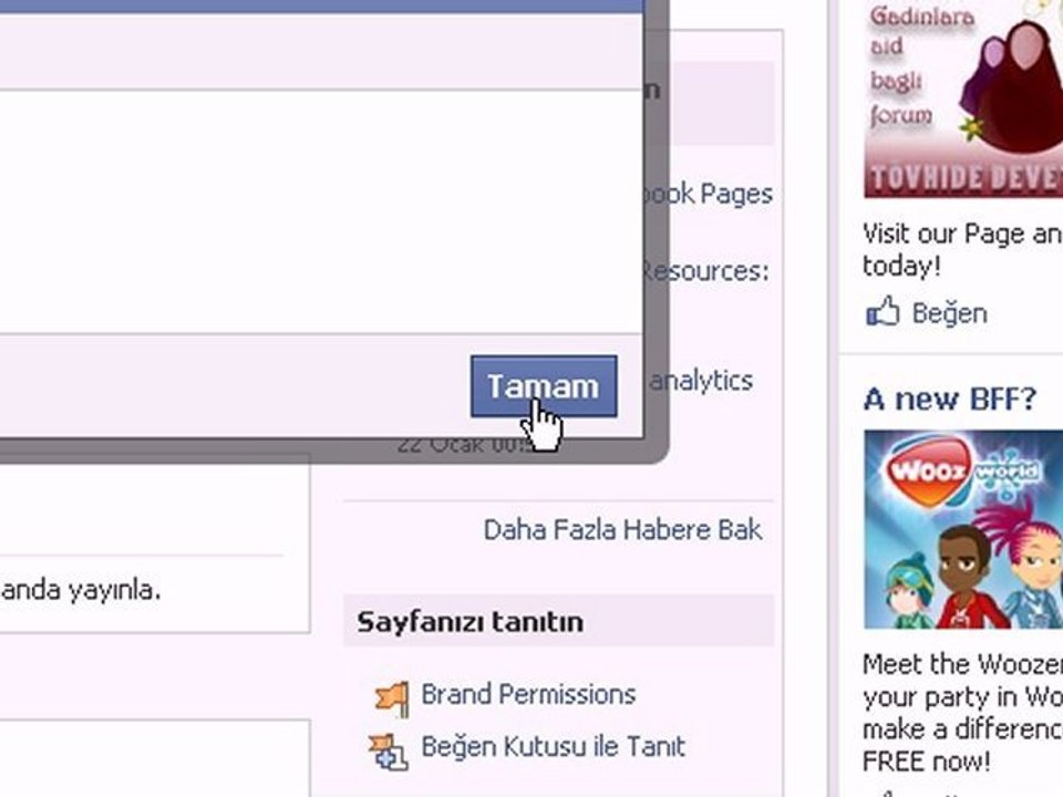 FBML KOD NASIL EKLENİR