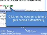 Star Costumes Discount Coupons  -Coupons2grab