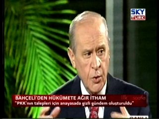 Bahçeli'den Hükümete Ağır İtham