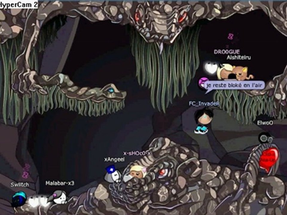 faille blabaland bloké en l'air