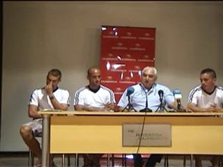 Presentación de la plantilla del Caravaca c.f. 2010/2011