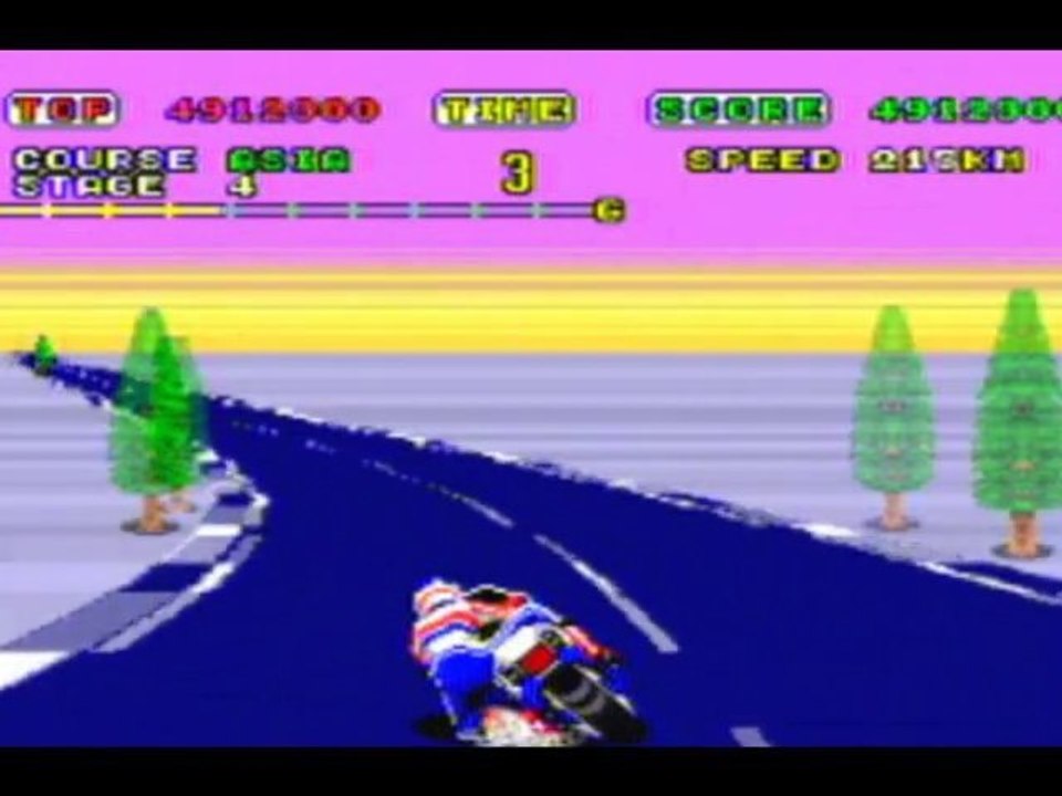 Vidéo Test Super Hang-On MD