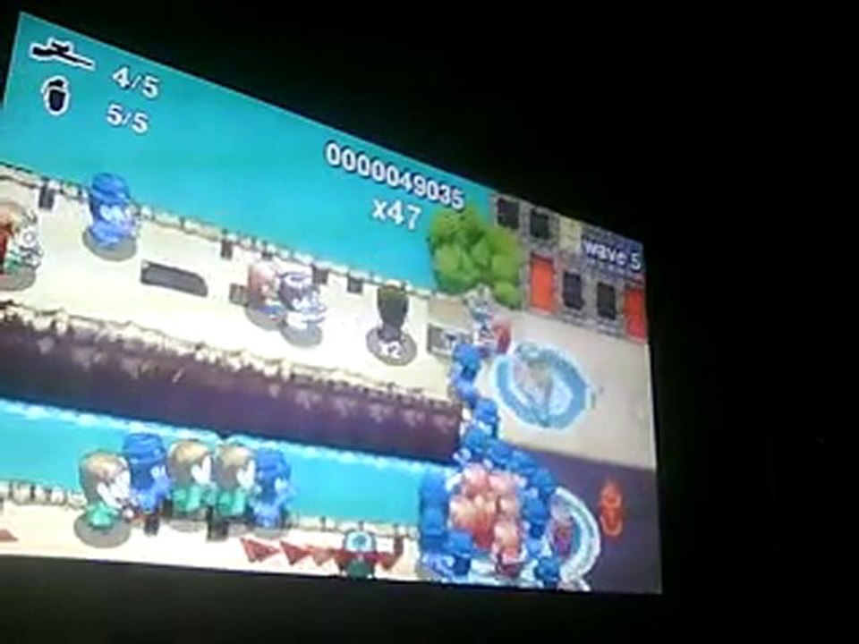 Vidéo du mode Survival sur Age of Zombies