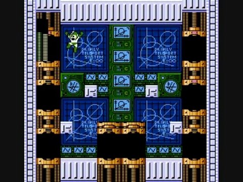 Megaman 2 part 13 - Le château de Willy, les boss