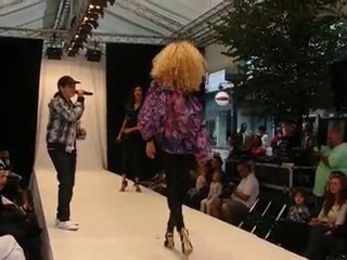 linda at fashionshow rotterdam the netherlands