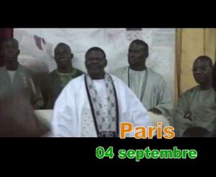 Bande annonce Tournée 2010 de Cheikh Béthio en Europe