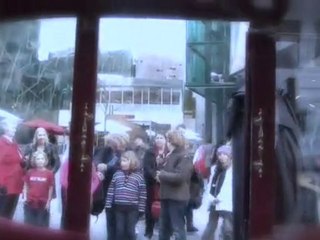 Headless Horseman Promotes Tim Burton Exhibition