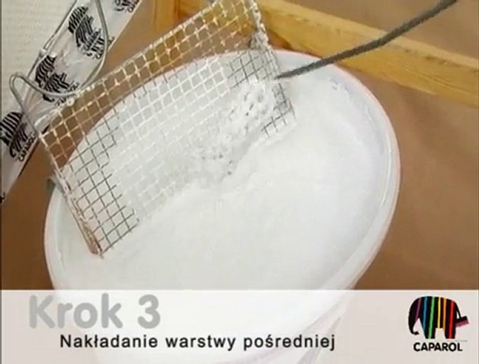 6/14 Alucryl na tapecie z włókna szklanego Capaver