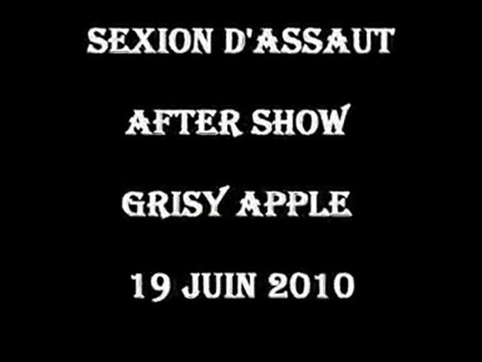 sexion d assaut live grisy apple after show NTM