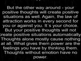 THE LAW OF ATTRACTION in 3 simple Words