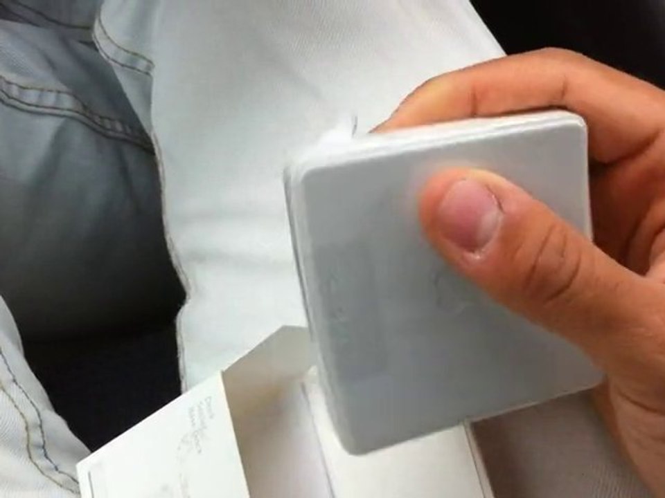 Deballage Dock iPad Apple