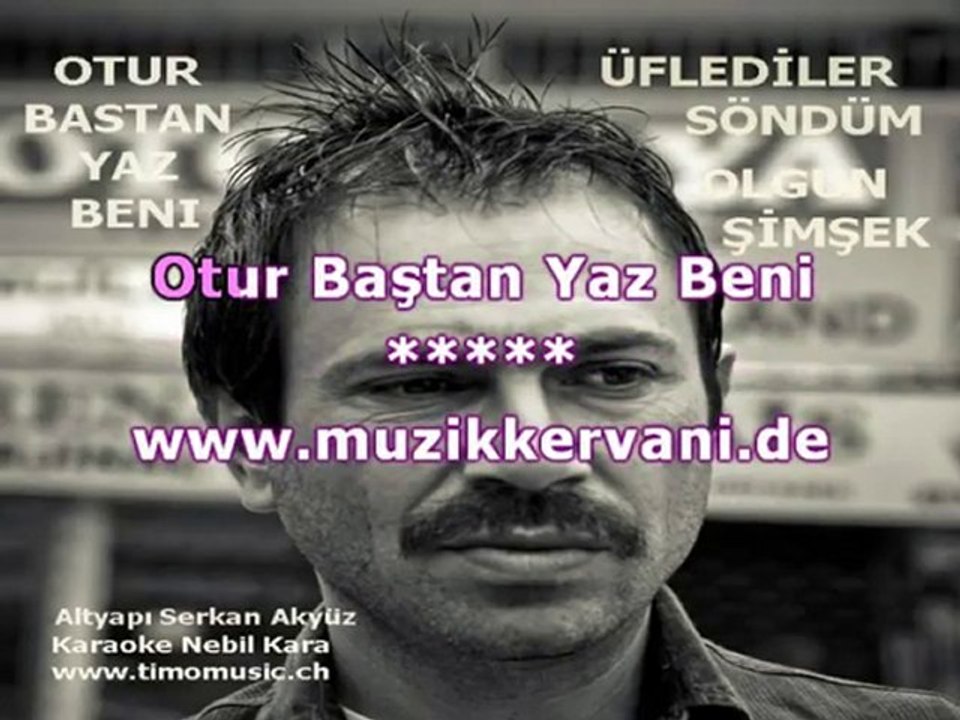 Olgun Şimşek Üflediler Söndüm Karaoke