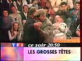 Bande Annonce De L'emission Les Grosse Têtes 1994 TF1
