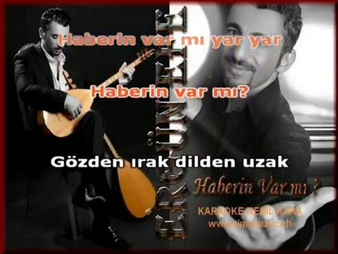 Saçlarından Bir Tel Aldım Haberin Varmı Karaoke