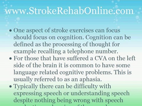 What Are The Best Stroke Rehabilitation Exercises