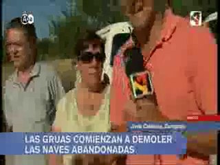 Aragon Abierto, Entrevista Sobre Los Derribos En Rio Ara