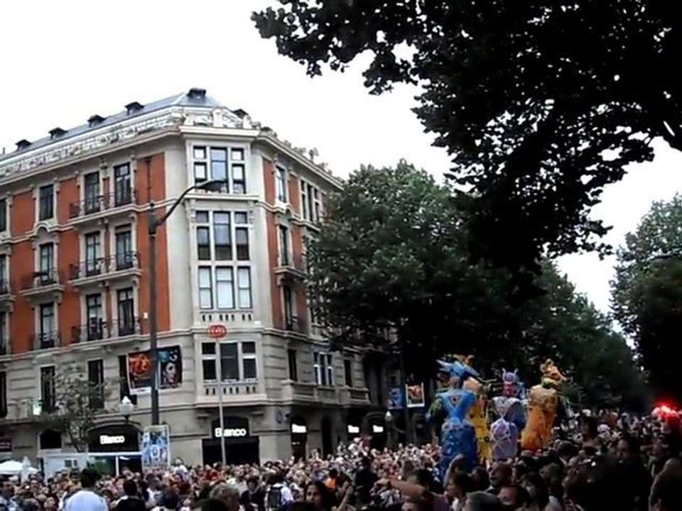 Lagartijas voladoras [Semana Grande Bilbao]