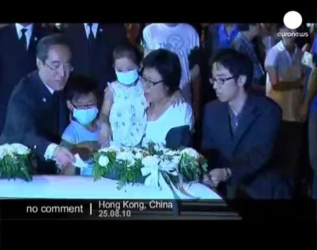 Mourning in Hong-Kong - no comment