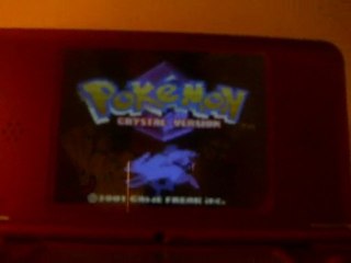 Pokémon Crystal na Nintendo DS