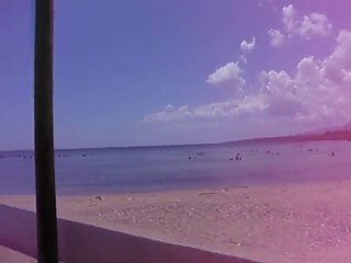 CUBA : La plage populaire d'Ancon : "La Boca", à Trinidad