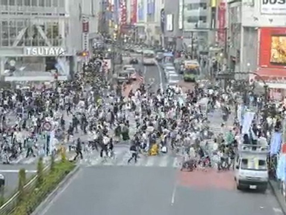 Shibuya Kreuzung Tokio
