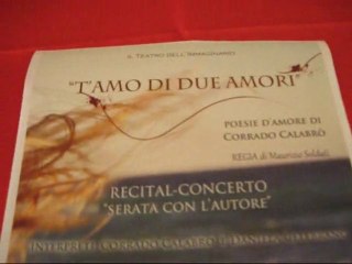 Corrado Calabrò in 'T'amo di due amori' conferenza stampa