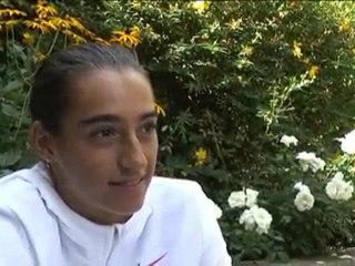 Caroline Garcia - championne de France de tennis 17-18 ans