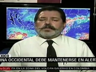 Download Video: Huracán Frank se desplaza hacia el noroeste de México sin