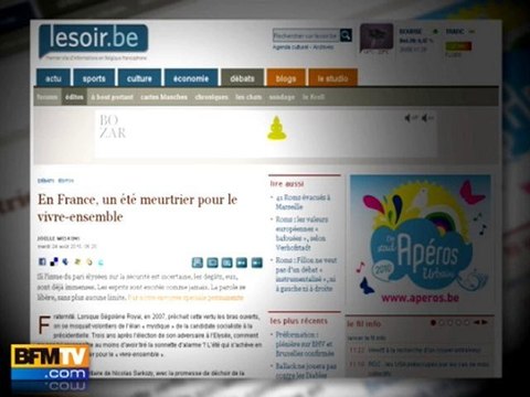 Les expulsions de Roms vues par la presse