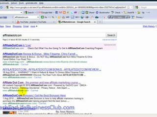 Affiliatedotcom program by Mike Filsaime and Chris Farrell