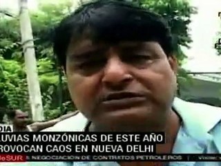 Nueva Delhi en estado de alerta por inundaciones