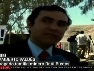 Familias de mineros presentan querella contra empresa y gobi
