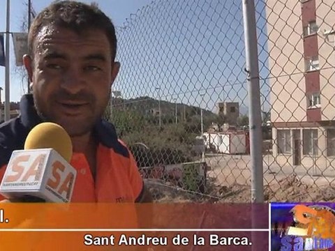 260810 Onada de calor a Sant Andreu de la Barca