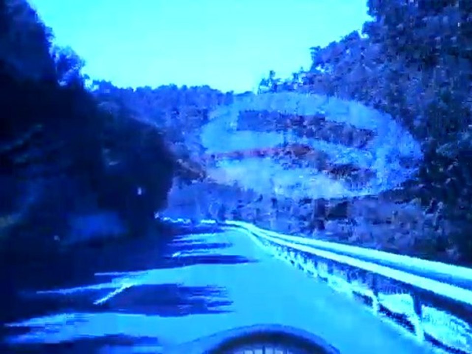 arrivée sur le lac de ste Croix le 26/080/2010