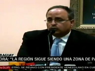 Mora: Latinoamérica sigue siendo zona de paz