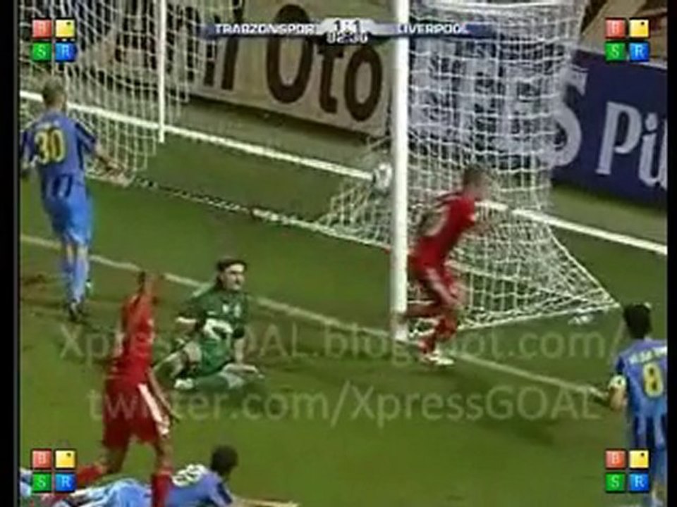 Trabzonspor 1-2 Liverpool Kacar OG