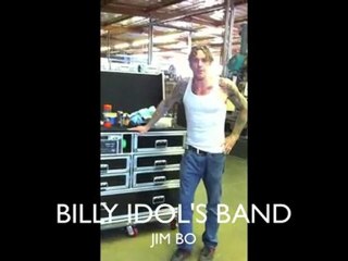 Jim Bo from Billy Idol's Band