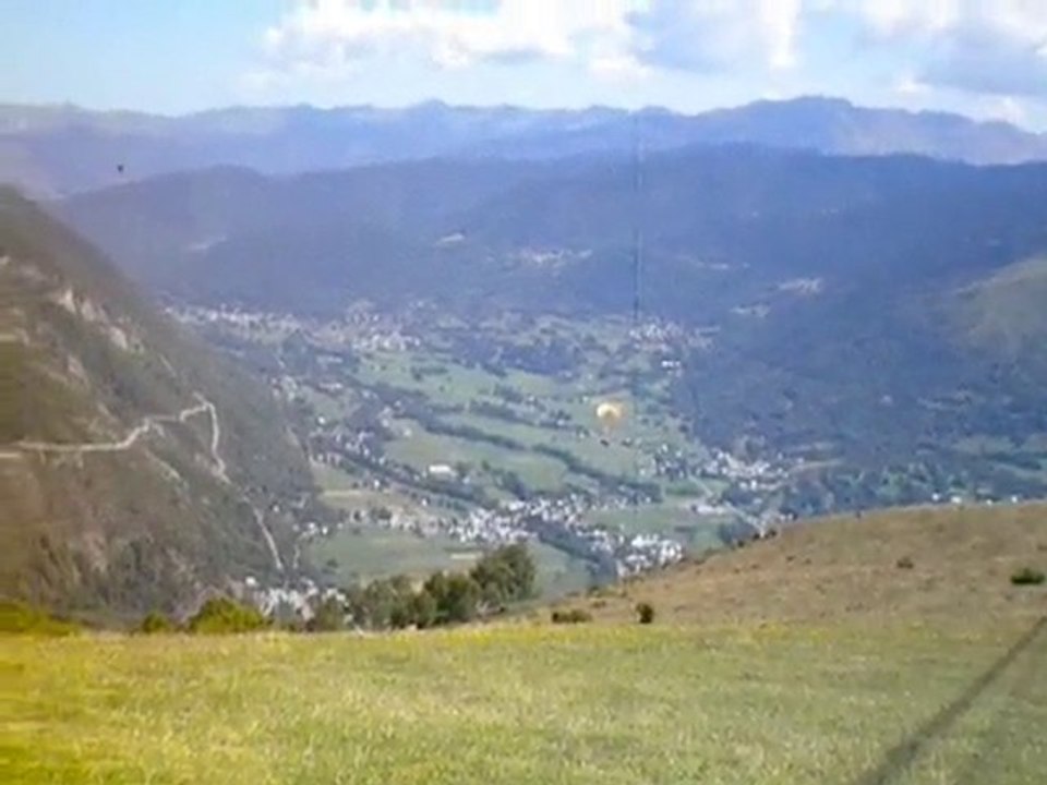 Robert en parapente dans la Vallée d'Aure