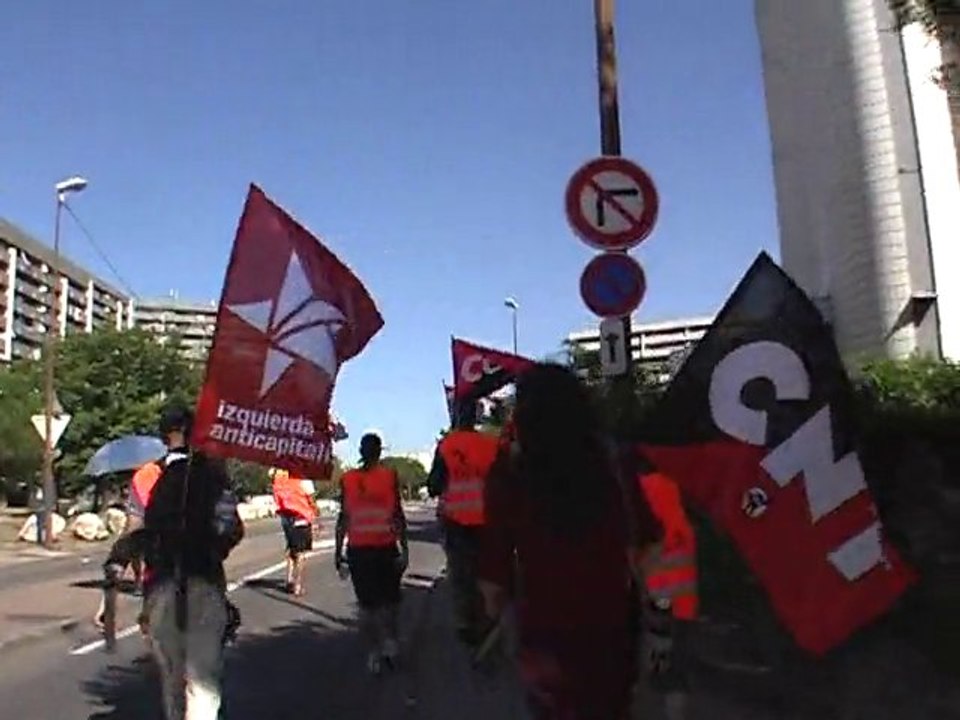 Marche vers Bruxelles...