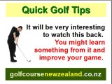 Golf Tips Golf Course New Zealand NZ Golf Clubs