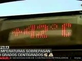 Alerta por altas temperaturas en España
