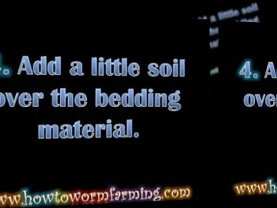 Worm Composting: Starting by Creating a Worm Bed