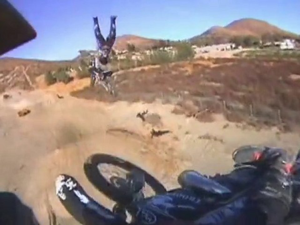 FMX "Crusty Demons" Helmet Cam Stunts